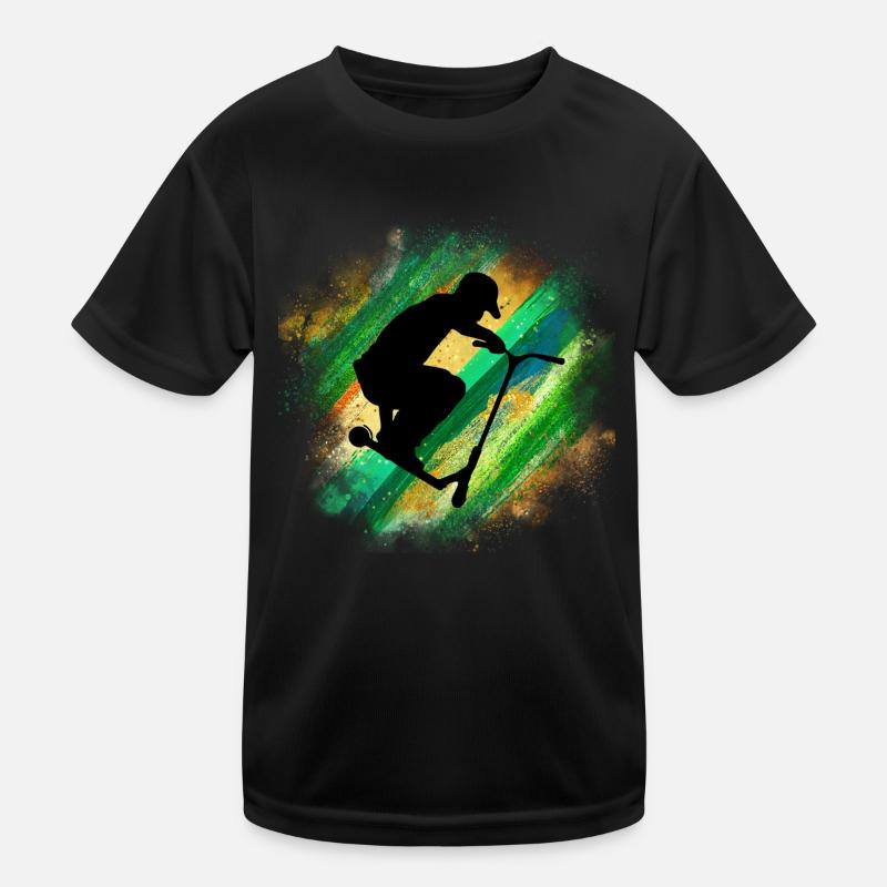 freestyle scooter Kids Functional T-Shirt