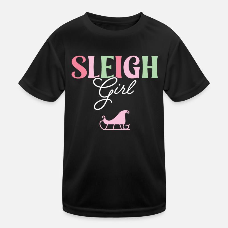 Sleigh Girl Kids Functional T-Shirt