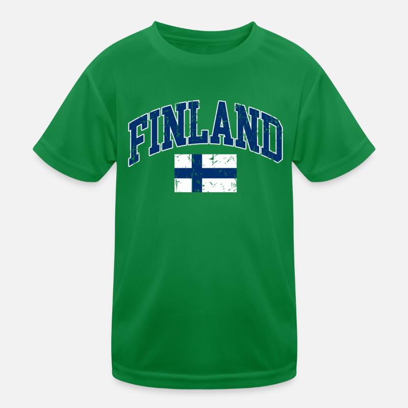 DRAPEAU FINLANDAIS T-shirt sport Enfant
