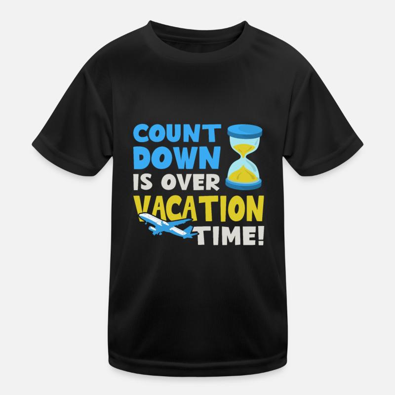 Le compte à rebours est terminé - Vacances T-shirt sport Enfant