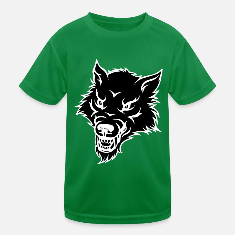 loup T-shirt sport Enfant