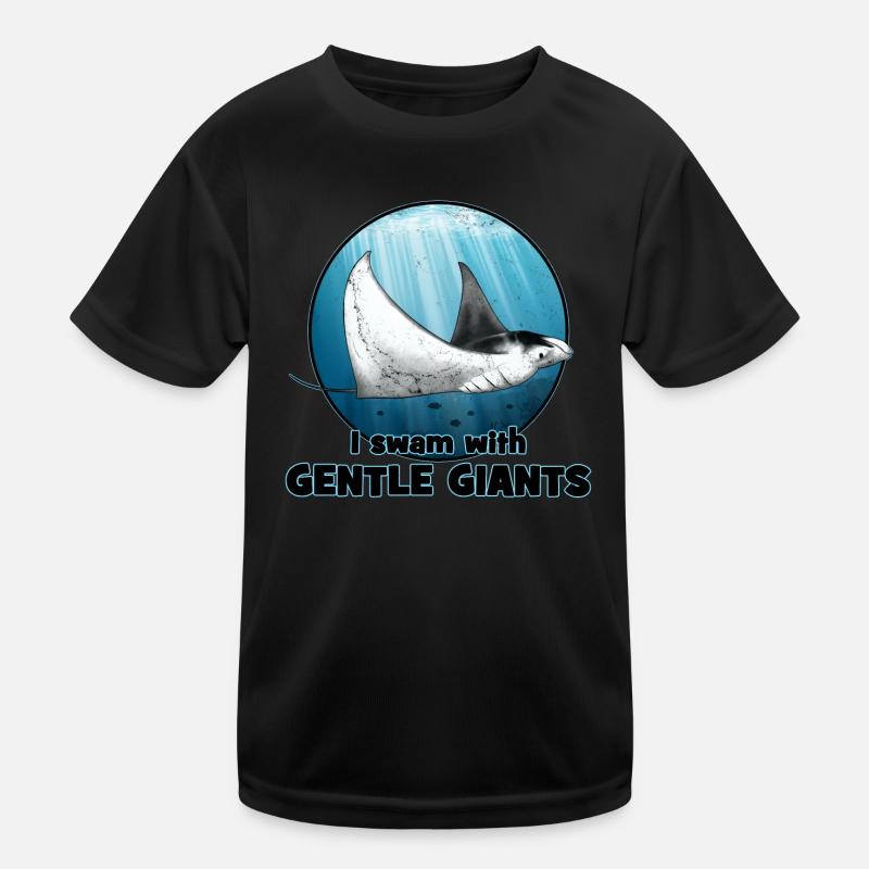 manta ray Kids Functional T-Shirt