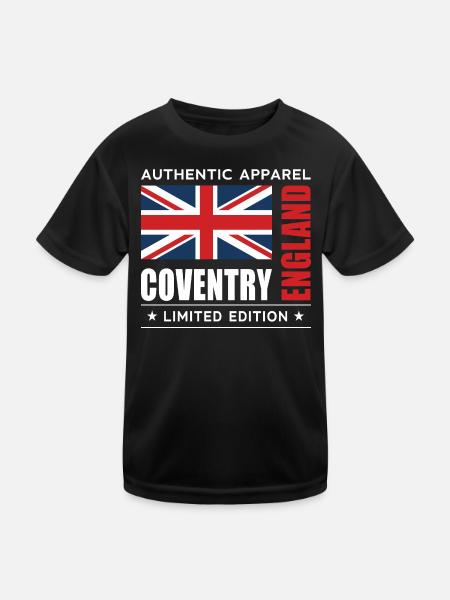 Coventry - Kids Functional T-Shirt - black - Front