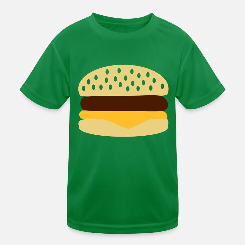 Burger Maglietta sportiva per bambini