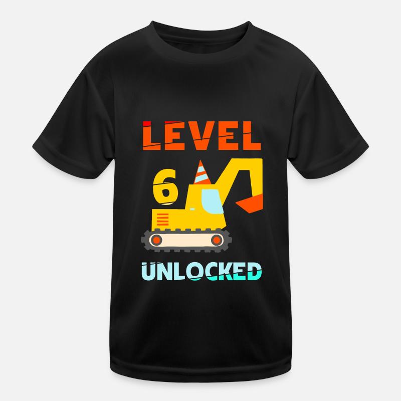 Pelle déverrouillée de niveau 6 T-shirt sport Enfant