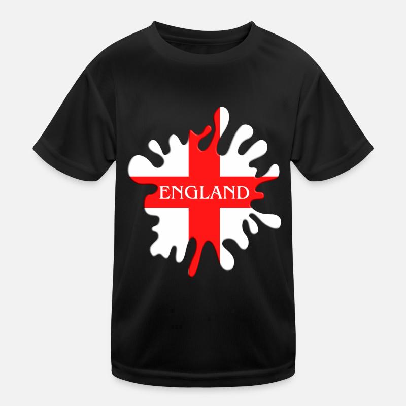 Drapeau anglais de Saint-Georges T-shirt sport Enfant