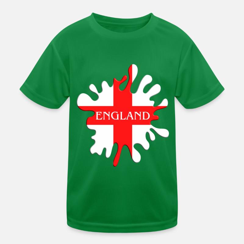 Drapeau anglais de Saint-Georges T-shirt sport Enfant