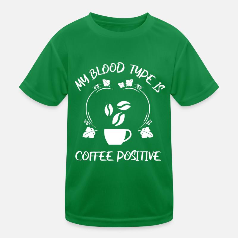 Café Espresso Café T-shirt sport Enfant