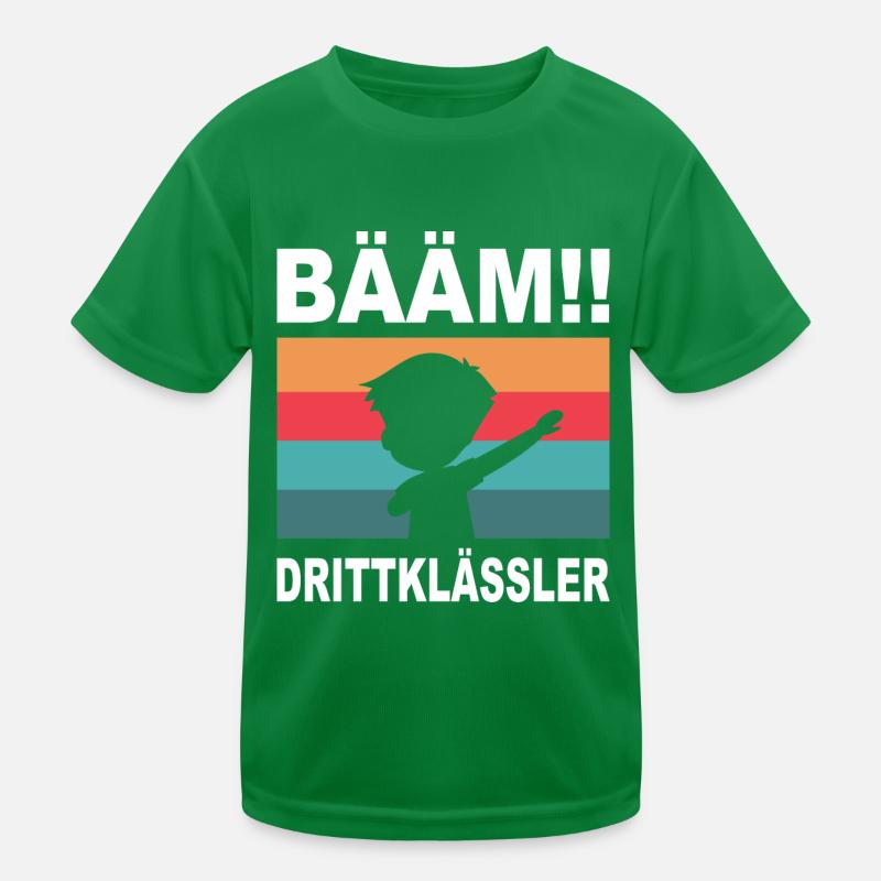 Drittklässler Bääm! Dritte Klasse 3.Klasse Schule Kinder Funktions-T-Shirt