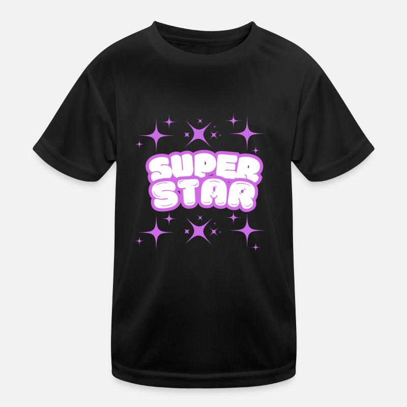 SUPER STAR Kids Functional T-Shirt