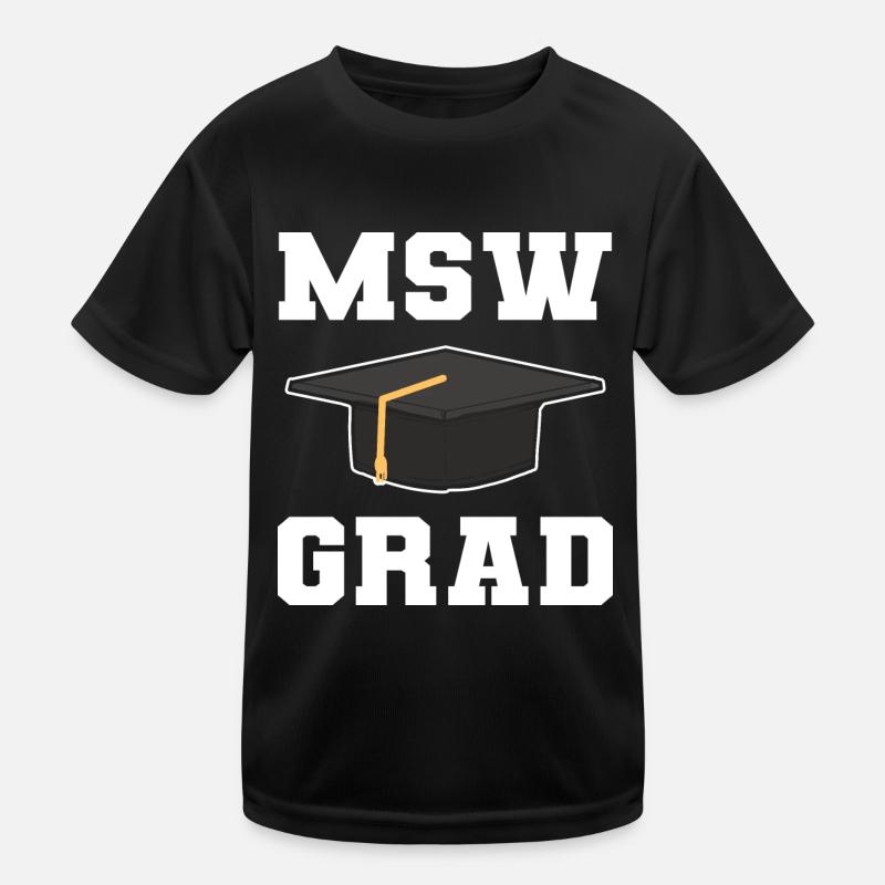 Master Studium Abschlussfeier Kinder Funktions-T-Shirt