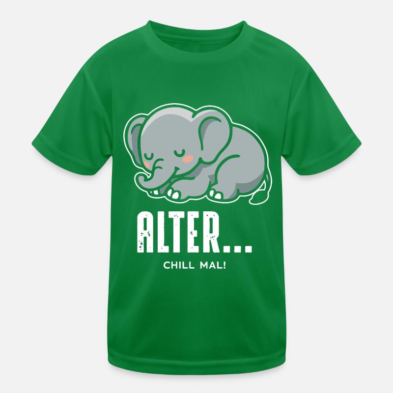 Chill mal Kinder Funktions-T-Shirt
