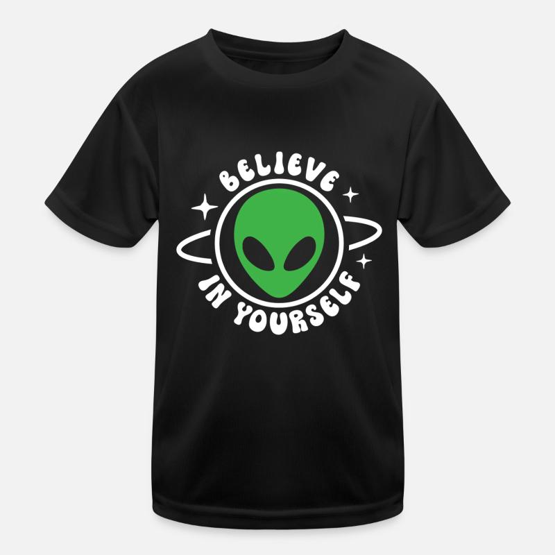 Glaube an dich selbst Kinder Funktions-T-Shirt