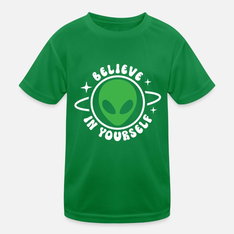 Glaube an dich selbst Kinder Funktions-T-Shirt