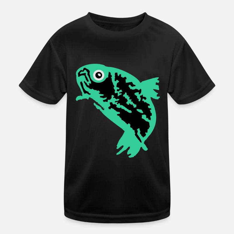 Forelle / Trout (3c) Kinder Funktions-T-Shirt