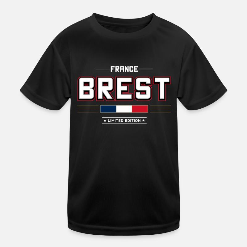 Brest Kinder Funktions-T-Shirt