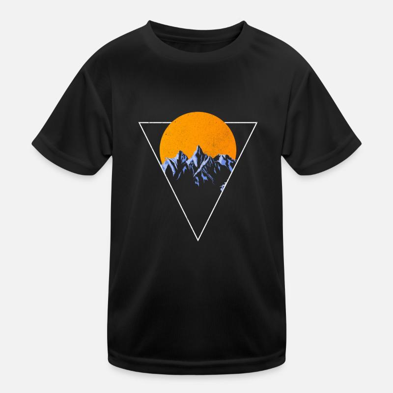 Landschaft Kinder Funktions-T-Shirt