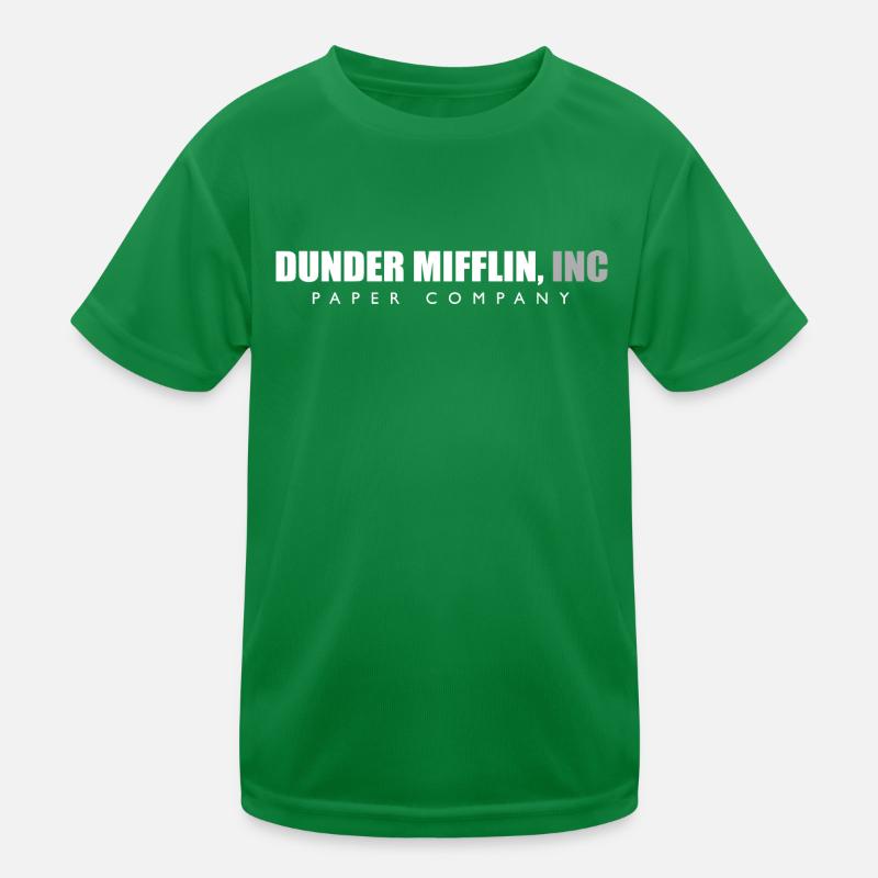 The Office Dunder Mifflin Graphic Kids Functional T-Shirt