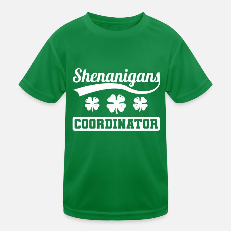 Shenanigans Coordinator Clover Kids Functional T-Shirt