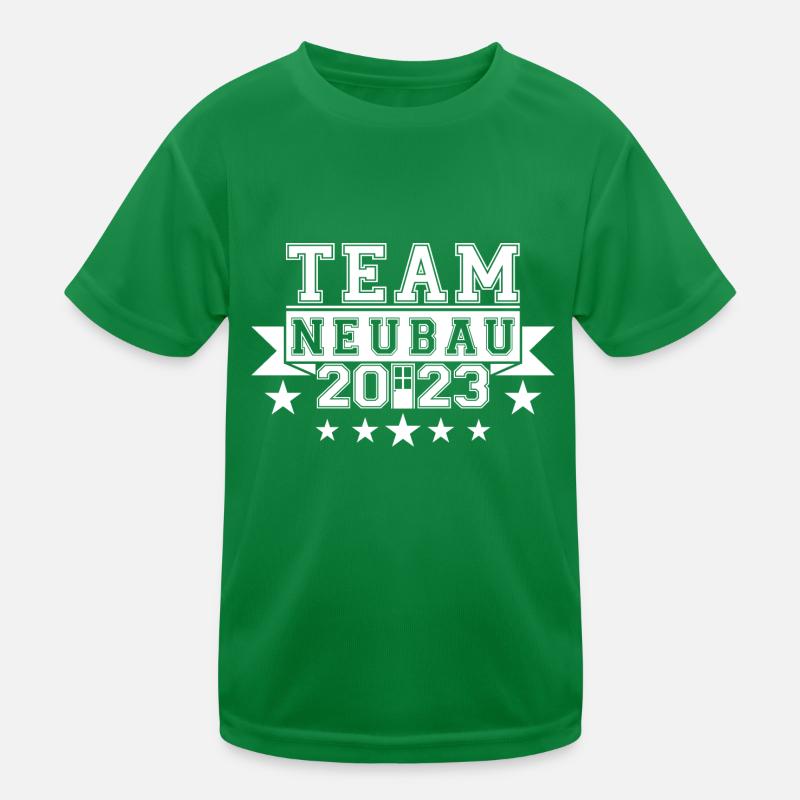 Équipe Construction de maisons neuves 2023 Constructeur de maisons T-shirt sport Enfant