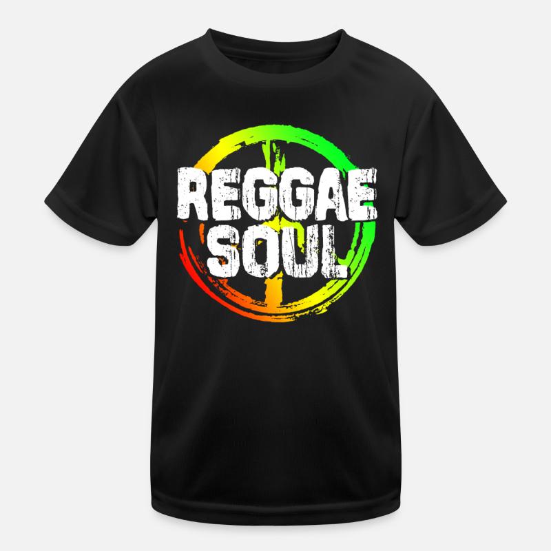 Reggae Musik Kinder Funktions-T-Shirt