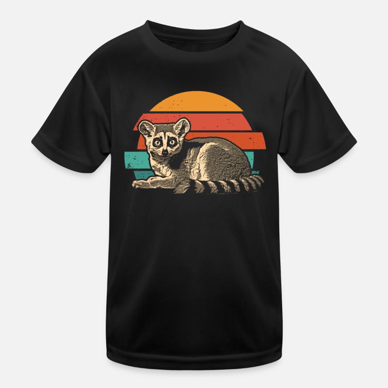 Lémurien Madagascar T-shirt sport Enfant