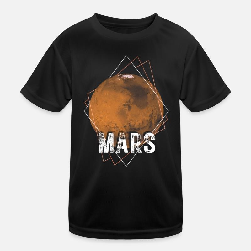 Mars Planet Kinder Funktions-T-Shirt