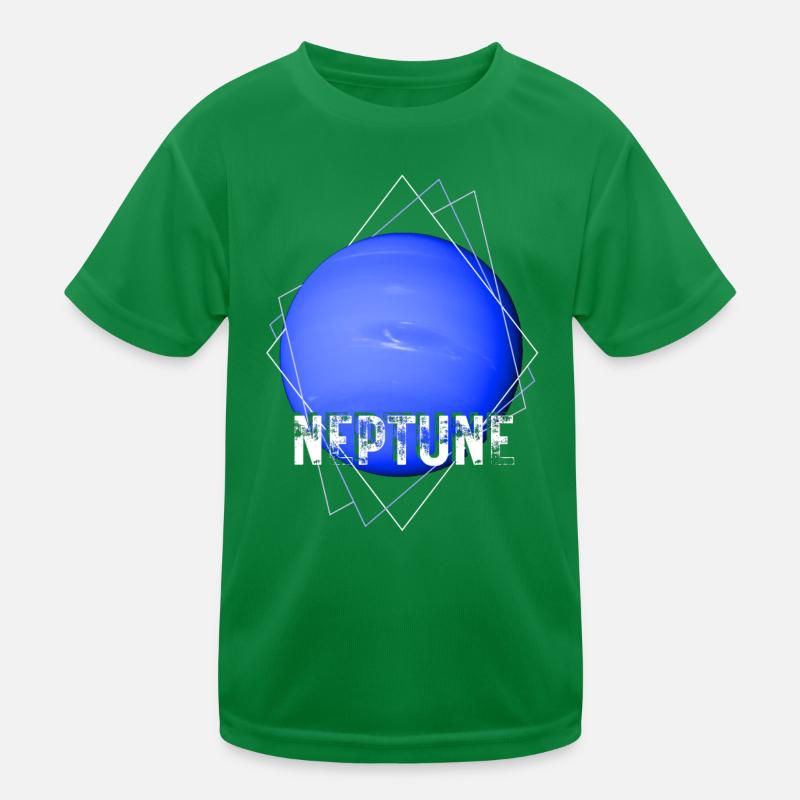 Neptun Planet Kinder Funktions-T-Shirt
