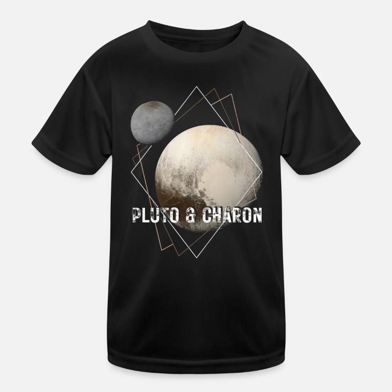 Pluto and Charon Kids Functional T-Shirt