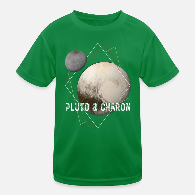 Pluto and Charon Kids Functional T-Shirt
