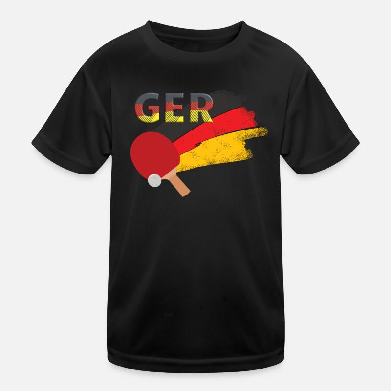 Germany Table tennis Kids Functional T-Shirt