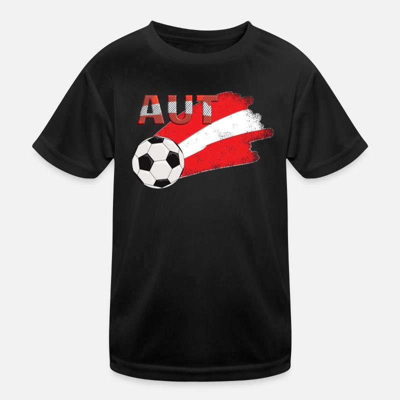Drapeau Autriche T-shirt sport Enfant