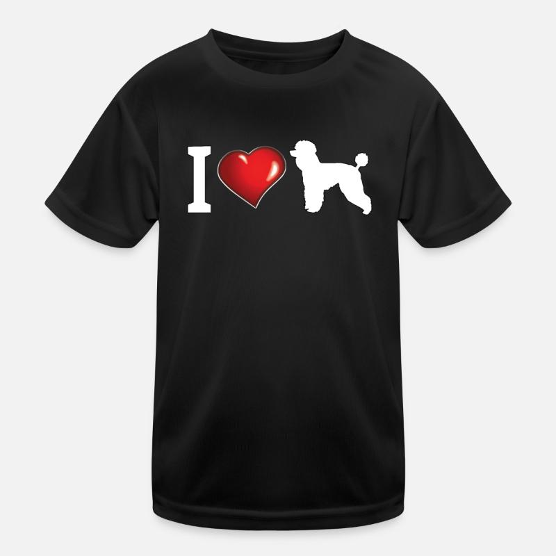 Accessoires pour chiens Caniche Propriétaires de chiens T-shirt sport Enfant