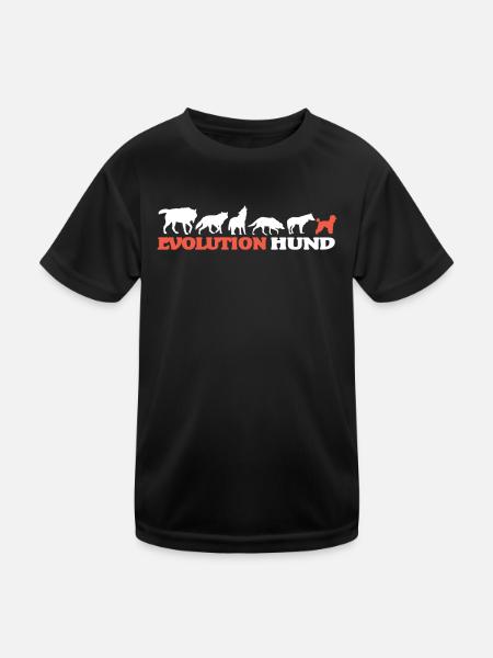 Hundezubehör Pudel Hundebesitzer - Kinder Funktions-T-Shirt - Schwarz