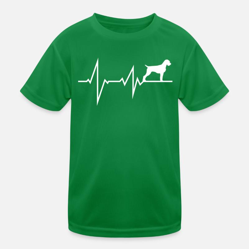 Dogs German Wirehaired Dog Owners Kids Functional T-Shirt