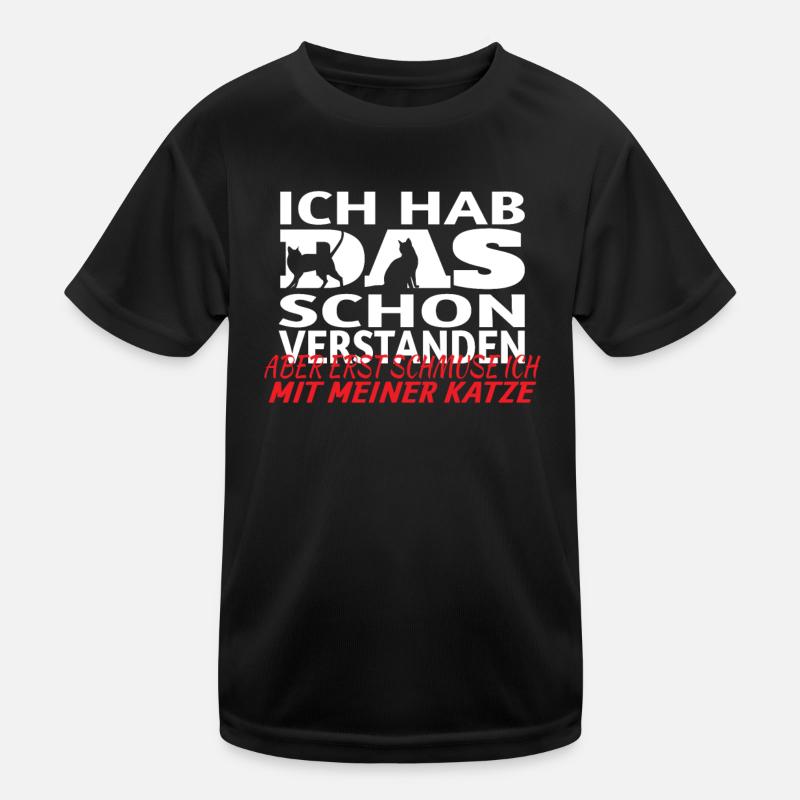 Katzenfreund, Katzenzubehör Geschenk Kinder Funktions-T-Shirt