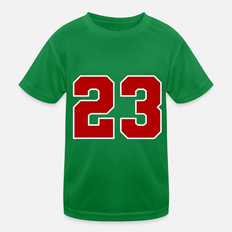 23 Number Twenty-three Kids Functional T-Shirt