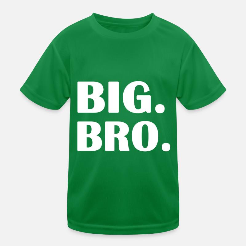 Big bro Kids Functional T-Shirt