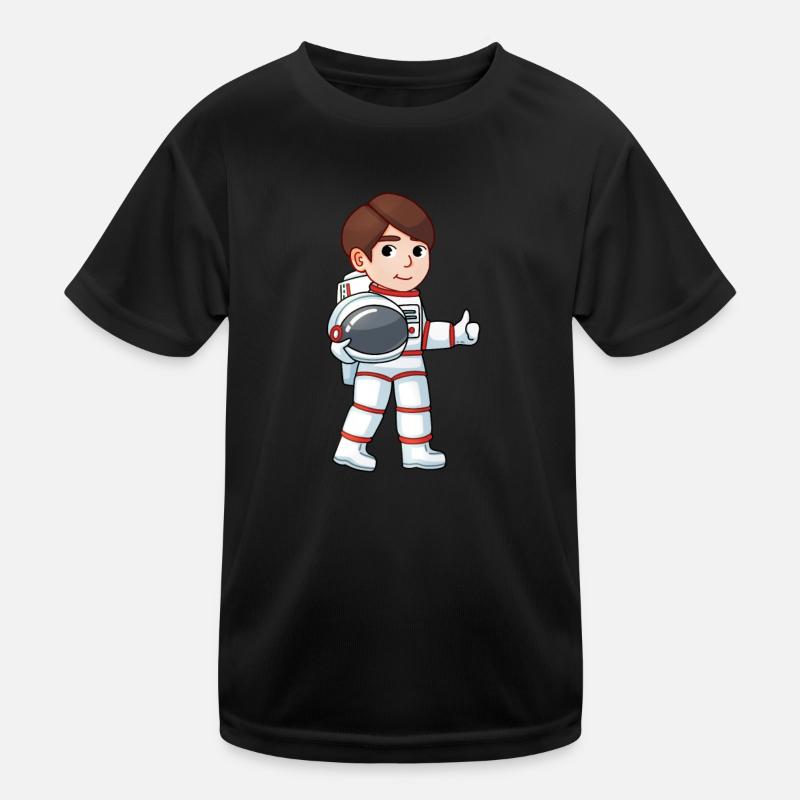 I am astronaut rocket gift space Kids Functional T-Shirt