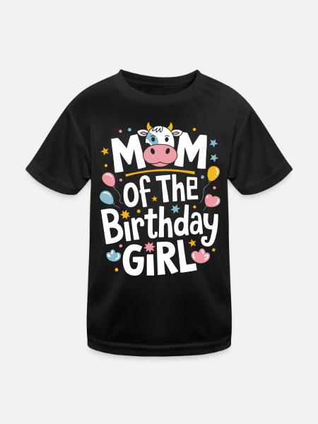 Éleveur de vaches Ferme Éleveur de vaches - T-shirt sport Enfant - noir - Devant