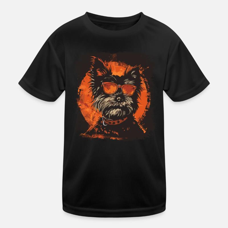 Cool Yorkshire Terrier T-shirt sport Enfant