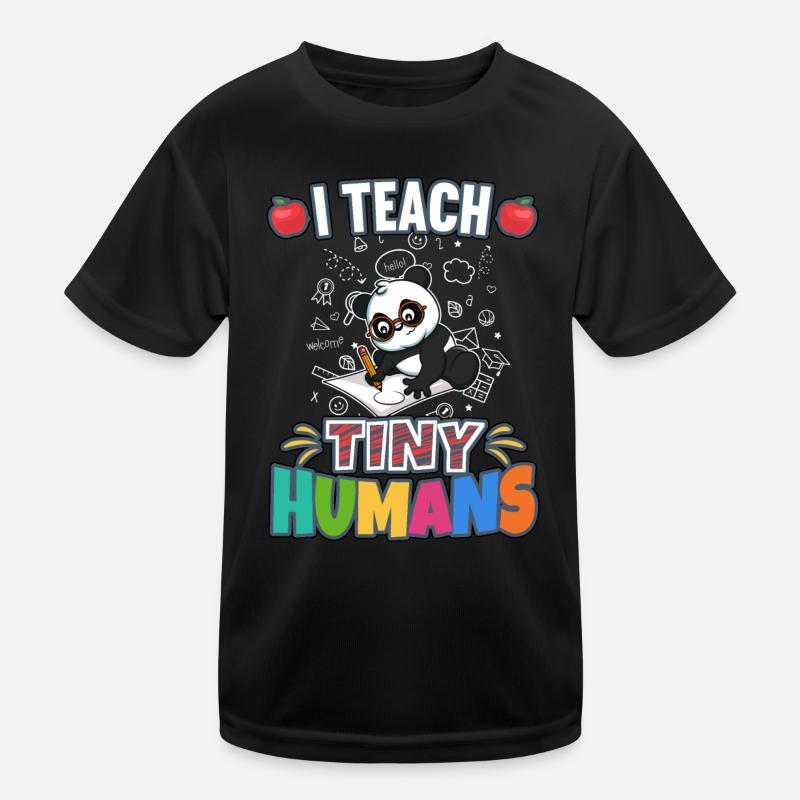 J’enseigne à Tiny Humans enseignant à l’école primaire T-shirt sport Enfant
