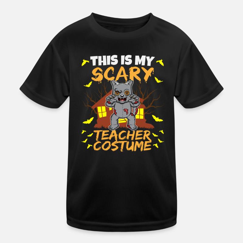 This Is My Scary Teacher Costume School Halloween Kinder Funktions-T-Shirt