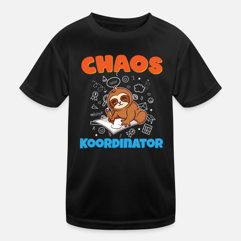 Chaos Coordinator Educator Kindergarten Educator Kids Functional T-Shirt