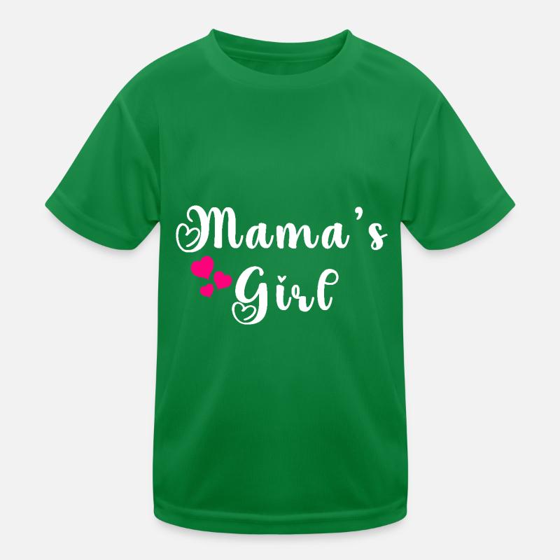 Mamas Mädchen Kinder Funktions-T-Shirt