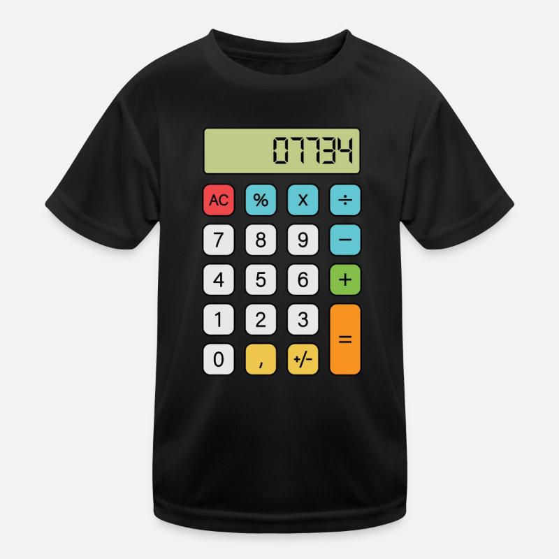 Hallo Rechner - Kinder Funktions-T-Shirt - Schwarz