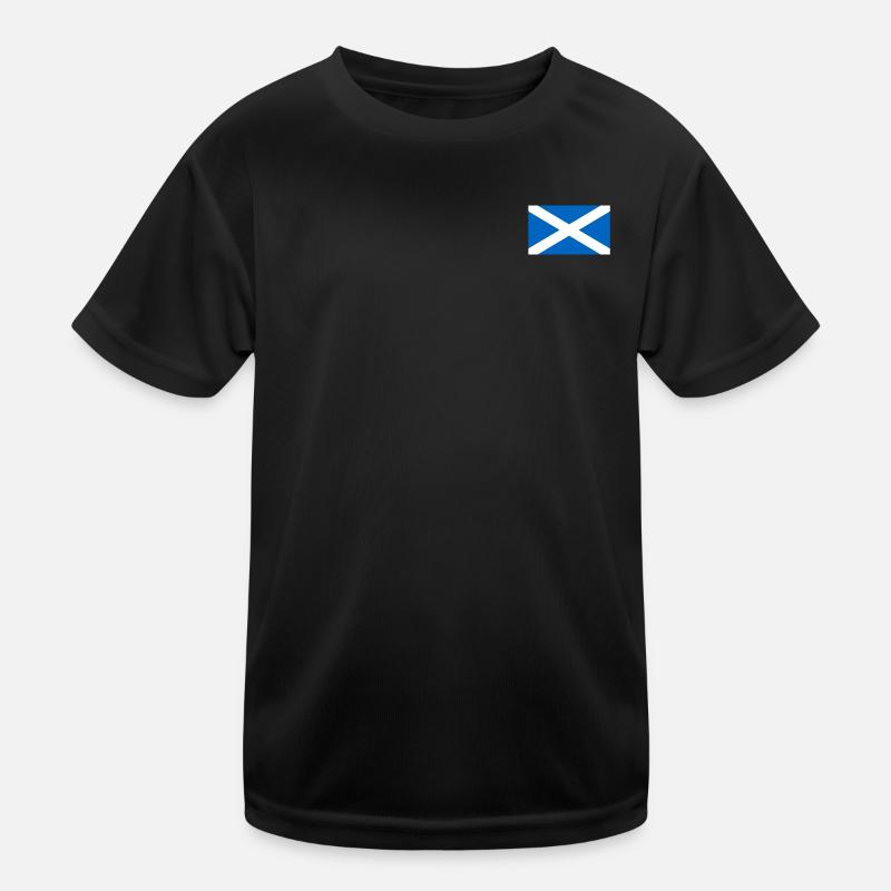 Schottland Flagge Kinder Funktions-T-Shirt