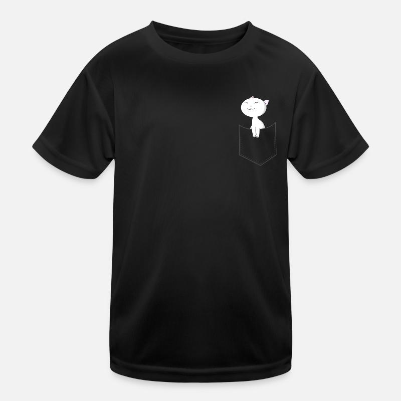 Cat Bag Kids Functional T-Shirt