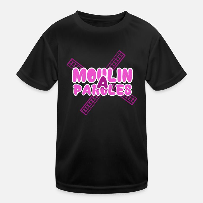 Moulin à parole T-shirt sport Enfant