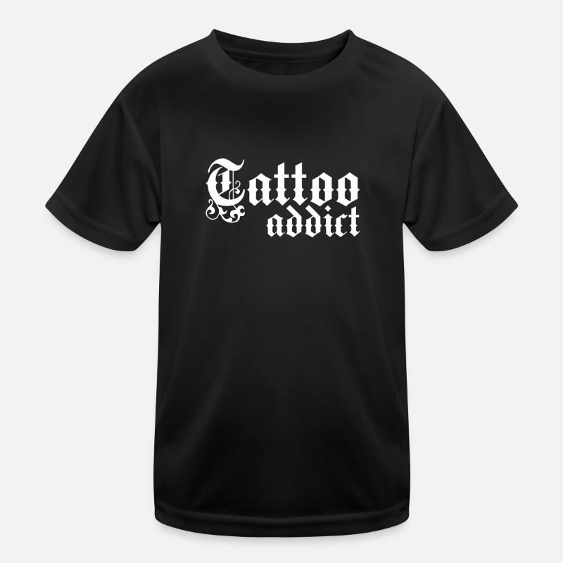 Tattoo addict T-shirt sport Enfant